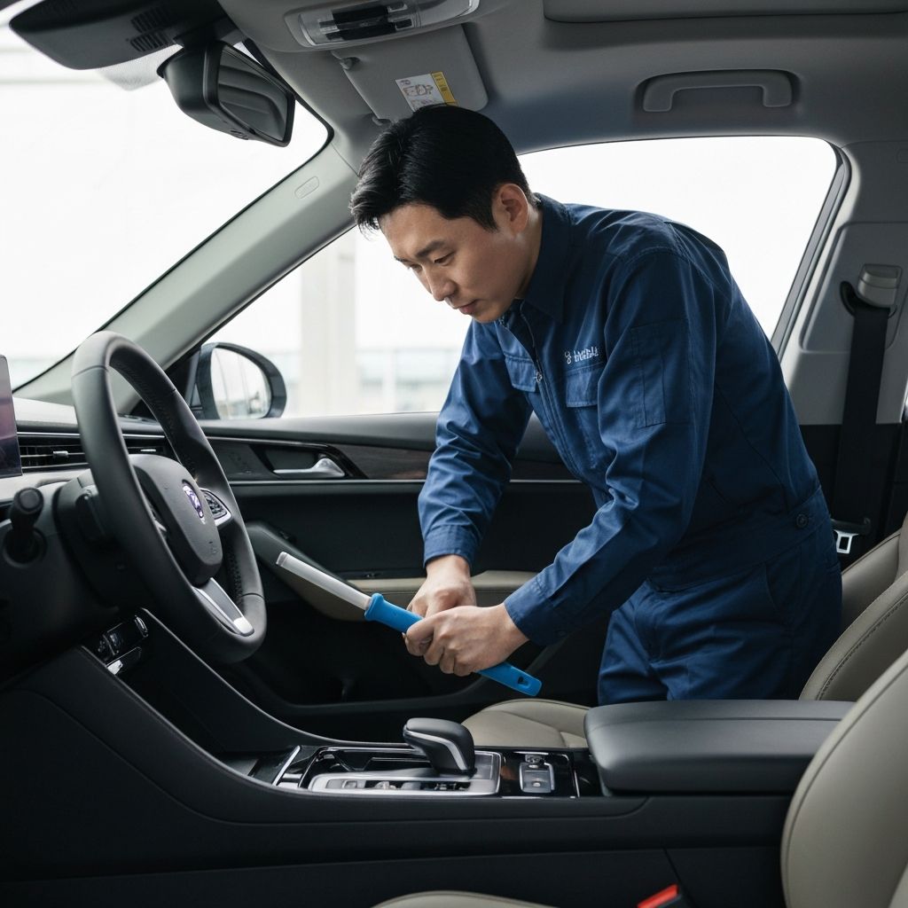 차량 실내 악취 제거